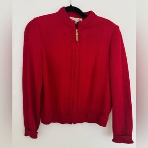 St. John Collection Red Sweater
